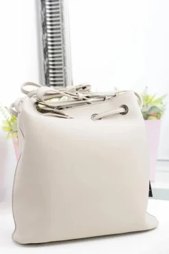 Torebki Monnari|Torebki Klasyczne>Monnari Beżowa Damska Torba Worek Na Ramię