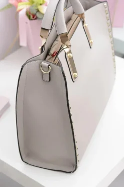 Outlet Monnari Beżowa Prostokątna Torba Damska