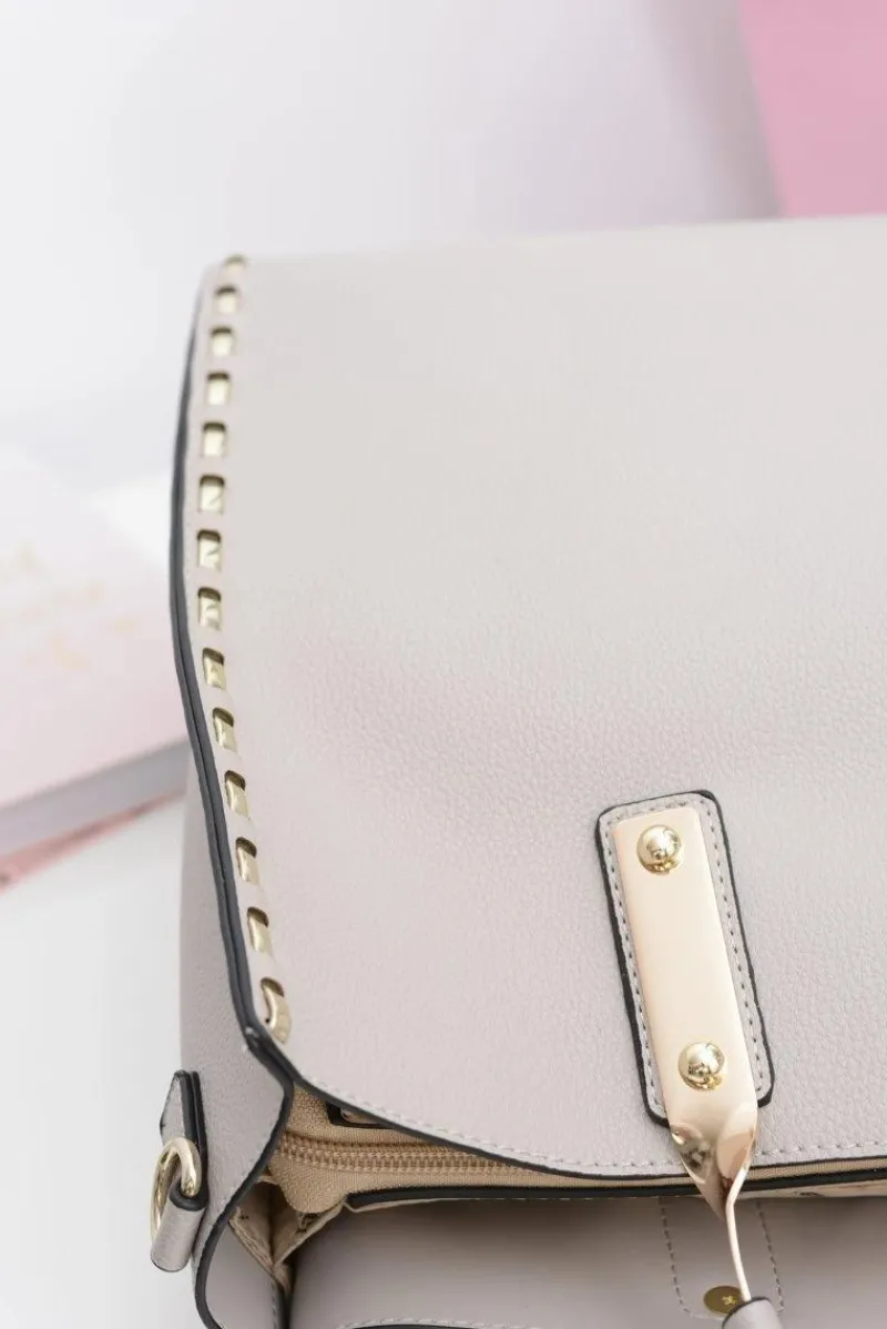 Outlet Monnari Beżowa Prostokątna Torba Damska