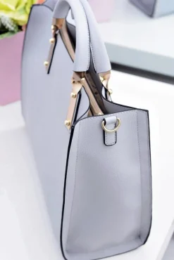 Torebki Monnari|Torebki Klasyczne>Monnari Błękitna Prostokątna Torba Damska