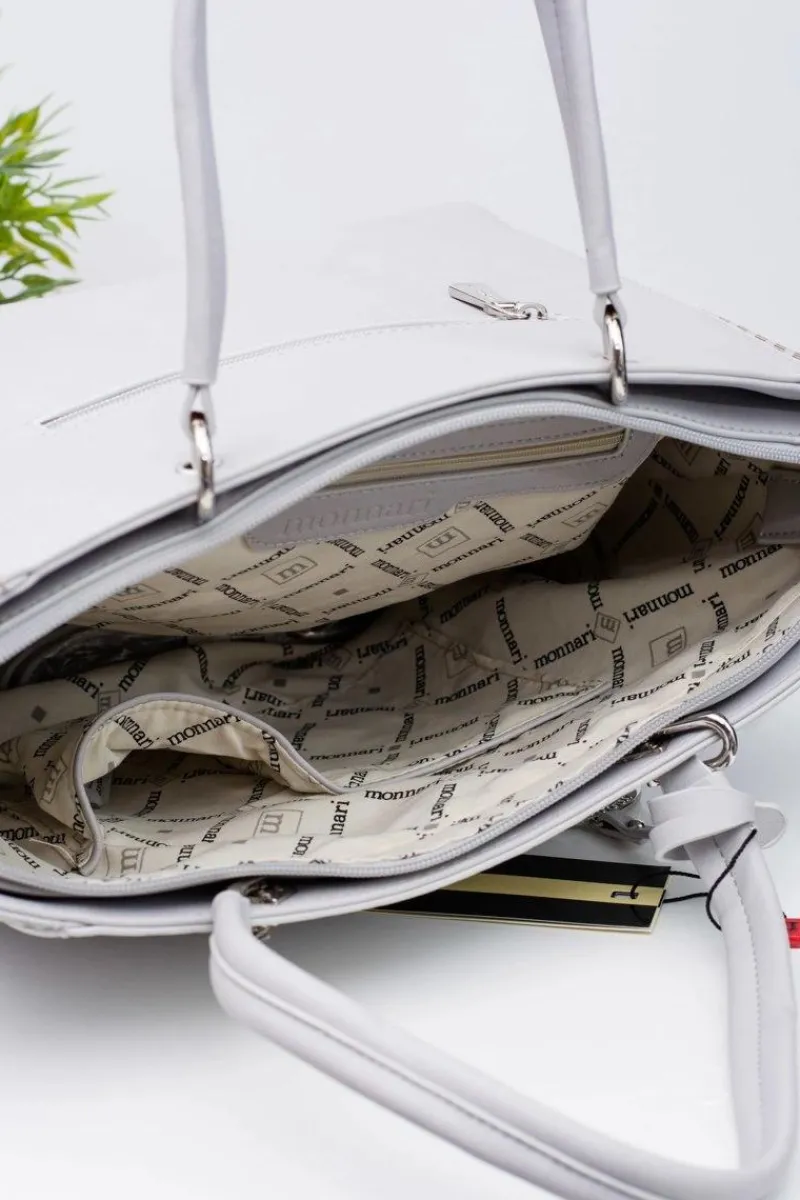 Clearance Monnari Szara Torebka Klasyczna Shopper