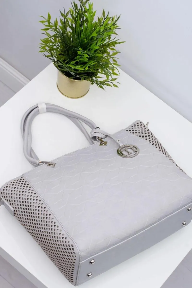 Clearance Monnari Szara Torebka Klasyczna Shopper