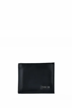 Sale Męski Klasyczny Portfel Big Star JJ674018 Czarny Portfele