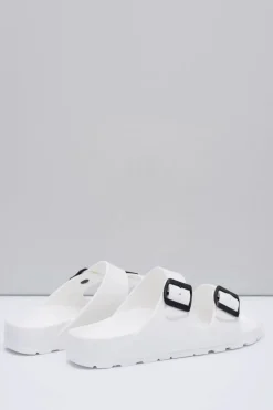 Clearance Boto Męskie Białe Ogrodowe Lekkie Klapki