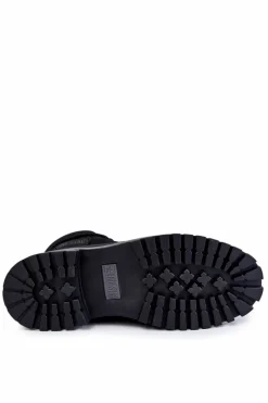 Best Big Star Shoes Męskie Botki Trapery Memory Foam Big Star KK174206 Czarne Czarny