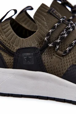 New Męskie Buty Sportowe Big Star KK174014 Khaki Męskie Obuwie Sportowe Męskie