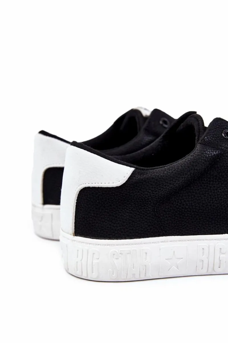 Obuwie Sportowe Męskie>Big Star Shoes Męskie Buty Sportowe Big Star KK174072 Czarne