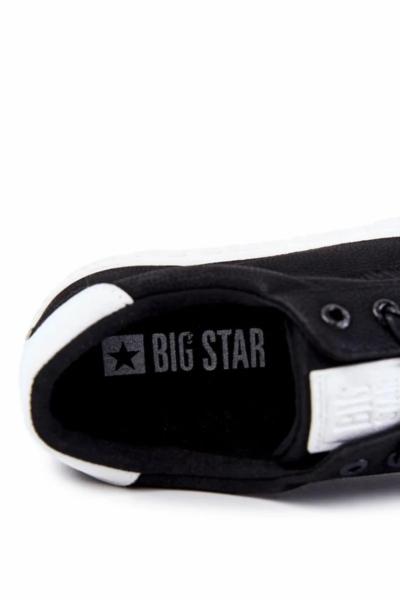 Obuwie Sportowe Męskie>Big Star Shoes Męskie Buty Sportowe Big Star KK174072 Czarne