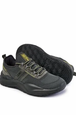 New Big Star Shoes Męskie Buty Sportowe Memory Foam Big Star KK174256 Khaki