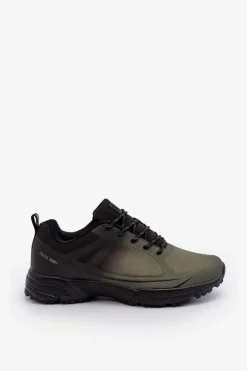 New Męskie Buty Sportowe Trekkingowe Khaki Menesio Męskie Obuwie Trekkingowe Męskie