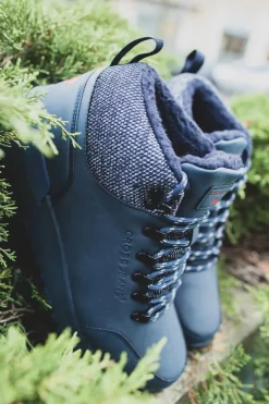 Outlet Męskie Buty Trekkingowe Granatowe EE1R4115C Męskie Obuwie Trekkingowe Męskie