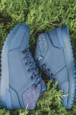 Outlet Męskie Buty Trekkingowe Granatowe EE1R4115C Męskie Obuwie Trekkingowe Męskie