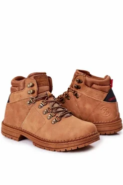 Best Cross Jeans Męskie Buty Trekkingowe EE1R4031C Camel