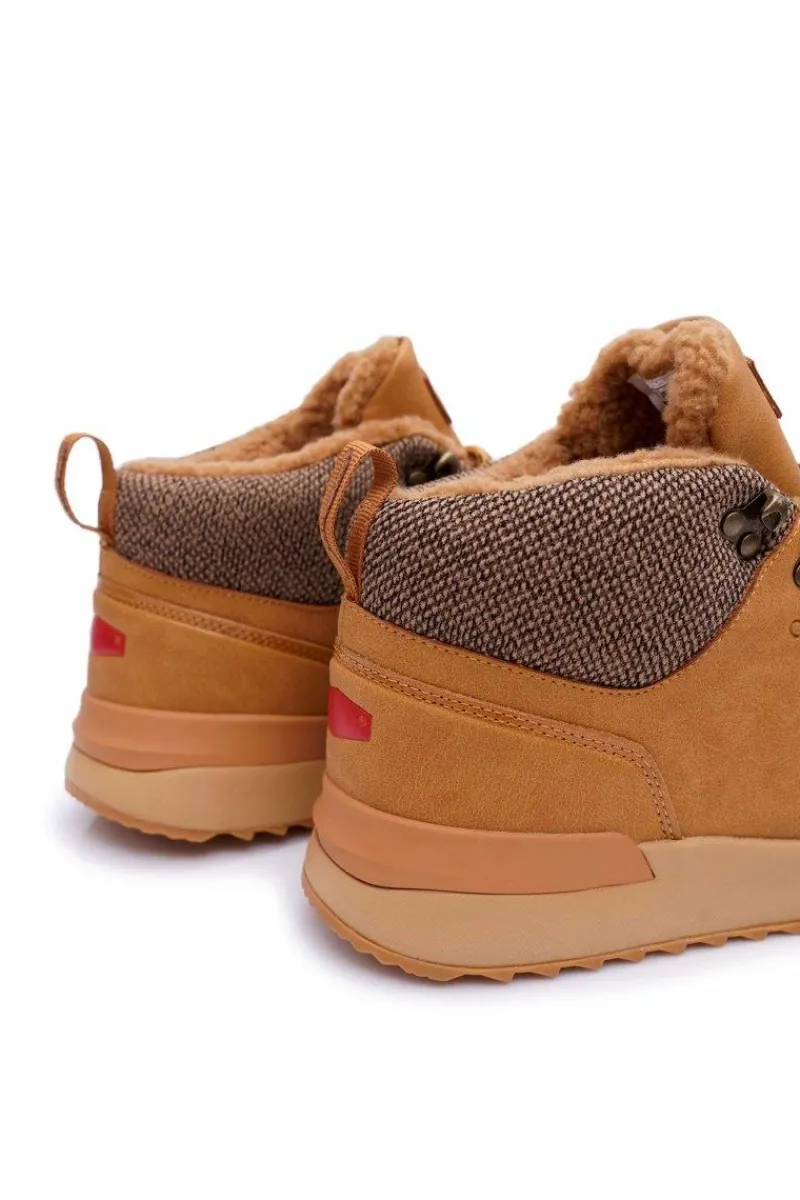 Clearance Cross Jeans Męskie Buty Trekkingowe Camel EE1R4114C