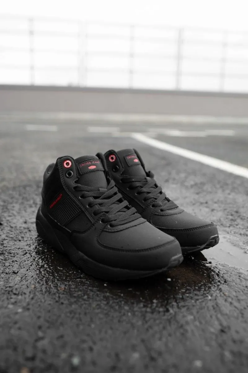 Outlet Cross Jeans Męskie Buty Trekkingowe Czarne EE1R4121C