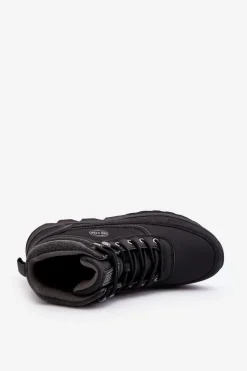 Sale Big Star Shoes Męskie Buty Trekkingowe Czarne Big Star MM174016 Czarny