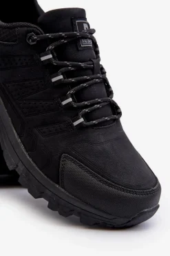 Hot Męskie Buty Trekkingowe Czarne McBraun Męskie Obuwie Trekkingowe Męskie