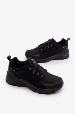 Hot Męskie Buty Trekkingowe Czarne McBraun Męskie Obuwie Trekkingowe Męskie