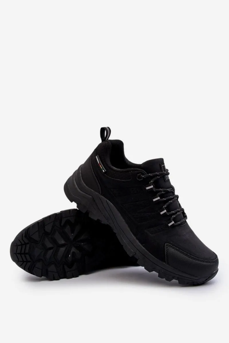 Hot Męskie Buty Trekkingowe Czarne McBraun Męskie Obuwie Trekkingowe Męskie