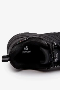 Hot Męskie Buty Trekkingowe Czarne McBraun Męskie Obuwie Trekkingowe Męskie