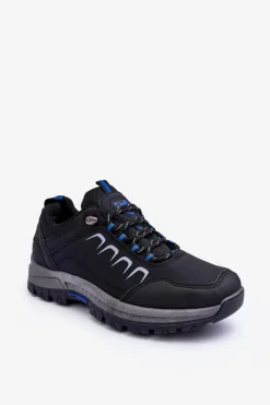 New Męskie Buty Trekkingowe Niskie Czarne Galas Męskie Obuwie Trekkingowe Męskie|Obuwie Sportowe Męskie