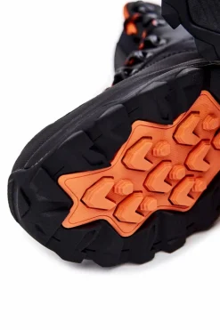 Best Męskie Buty Trekkingowe Ocieplane KK1R4018C Czarne Męskie Obuwie Trekkingowe Męskie|Botki Męskie
