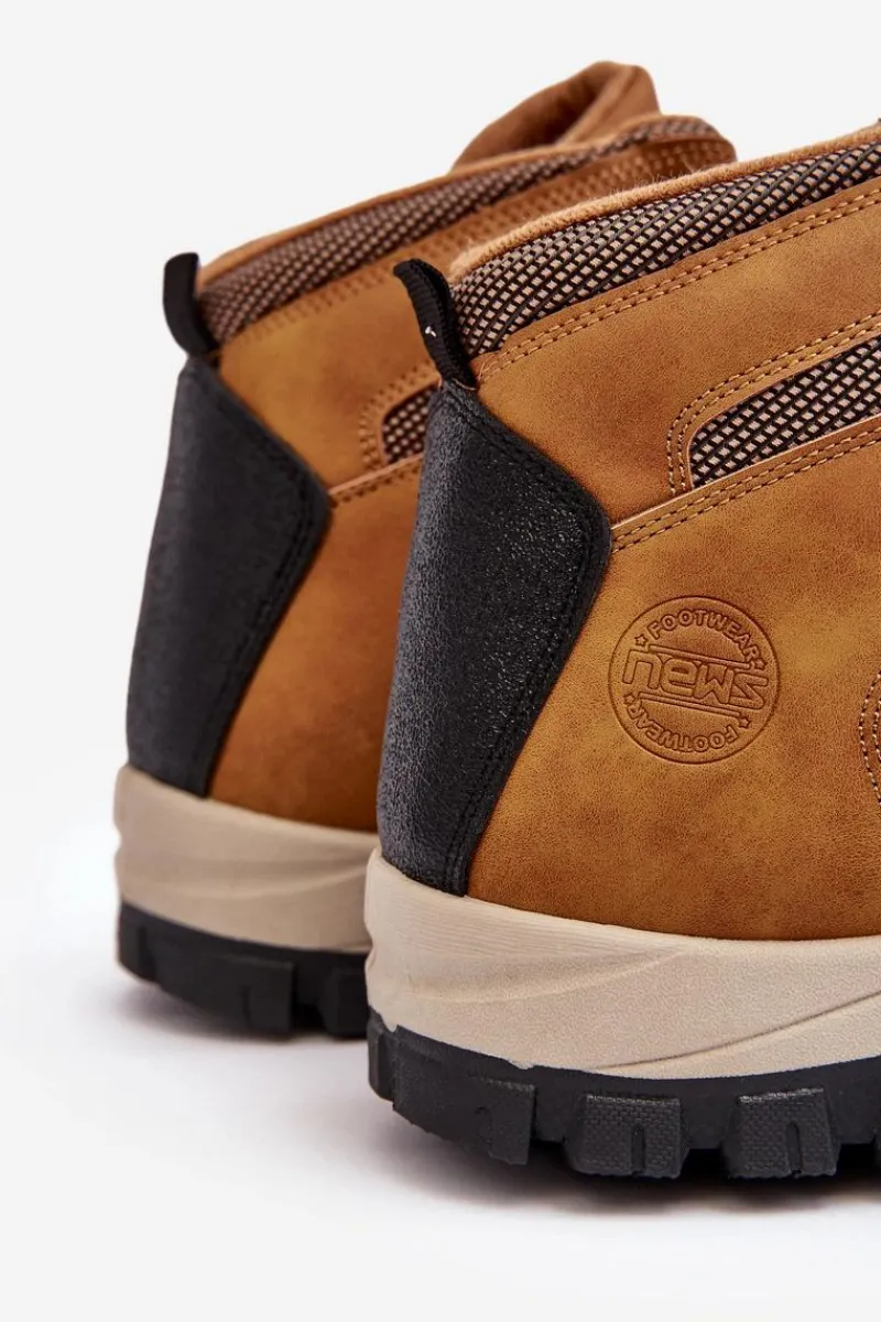 Clearance Męskie Buty Trekkingowe Ocieplane Camel Dysasha Męskie Obuwie Trekkingowe Męskie