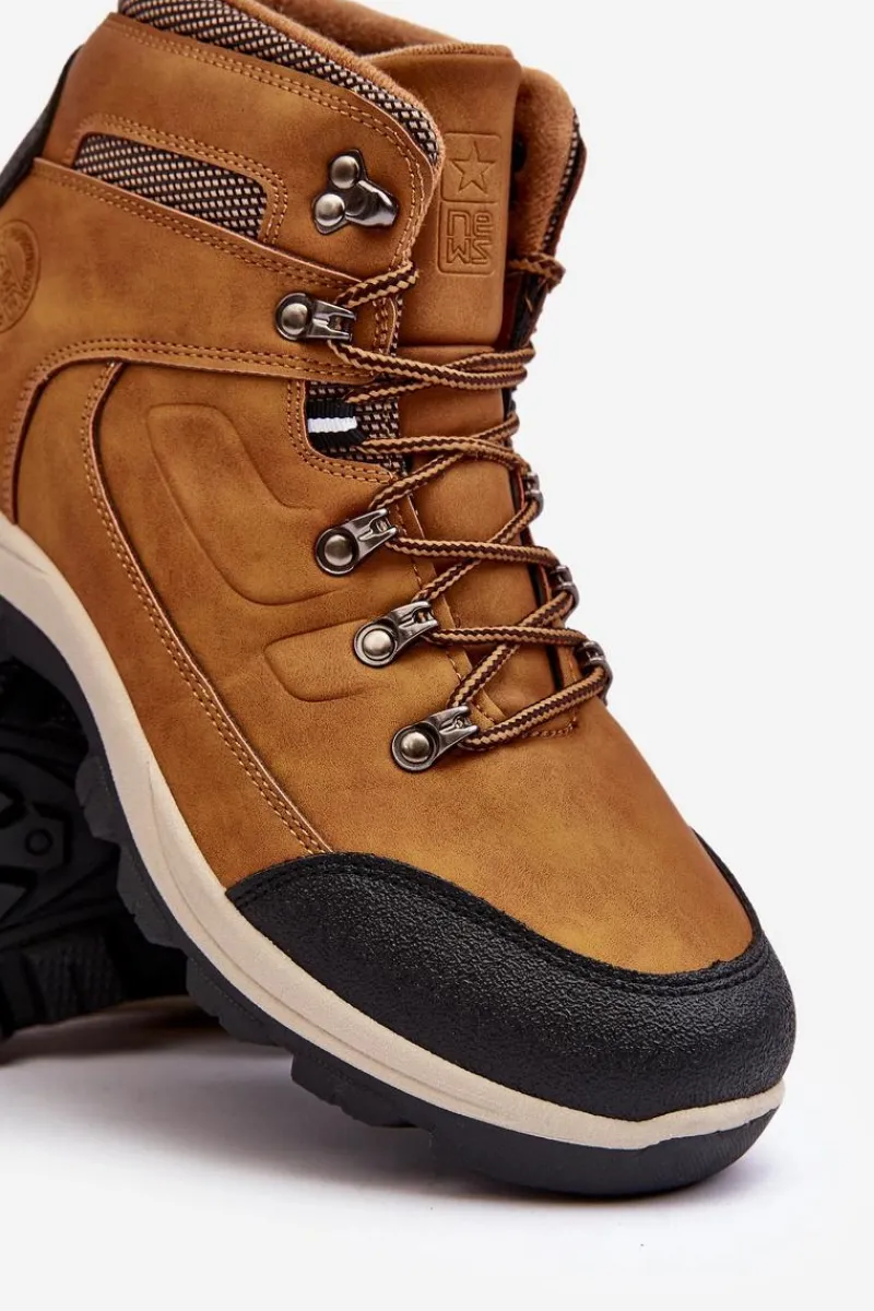 Clearance Męskie Buty Trekkingowe Ocieplane Camel Dysasha Męskie Obuwie Trekkingowe Męskie