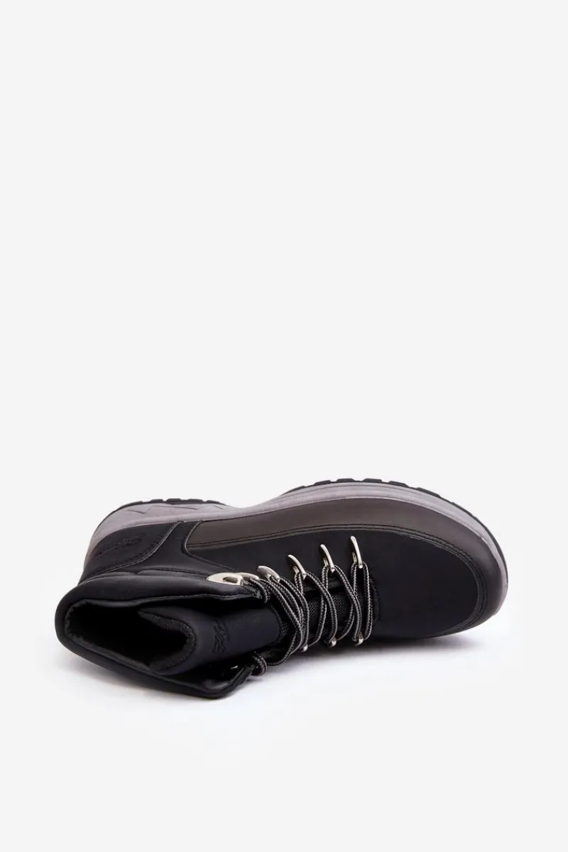 Online Męskie Buty Trekkingowe Trapery Czarne Maraena Męskie Obuwie Trekkingowe Męskie|Botki Męskie