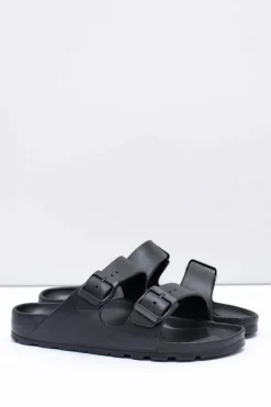 Męskie Czarne Ogrodowe Lekkie Klapki Męskie Klapki Męskie Klasyczne