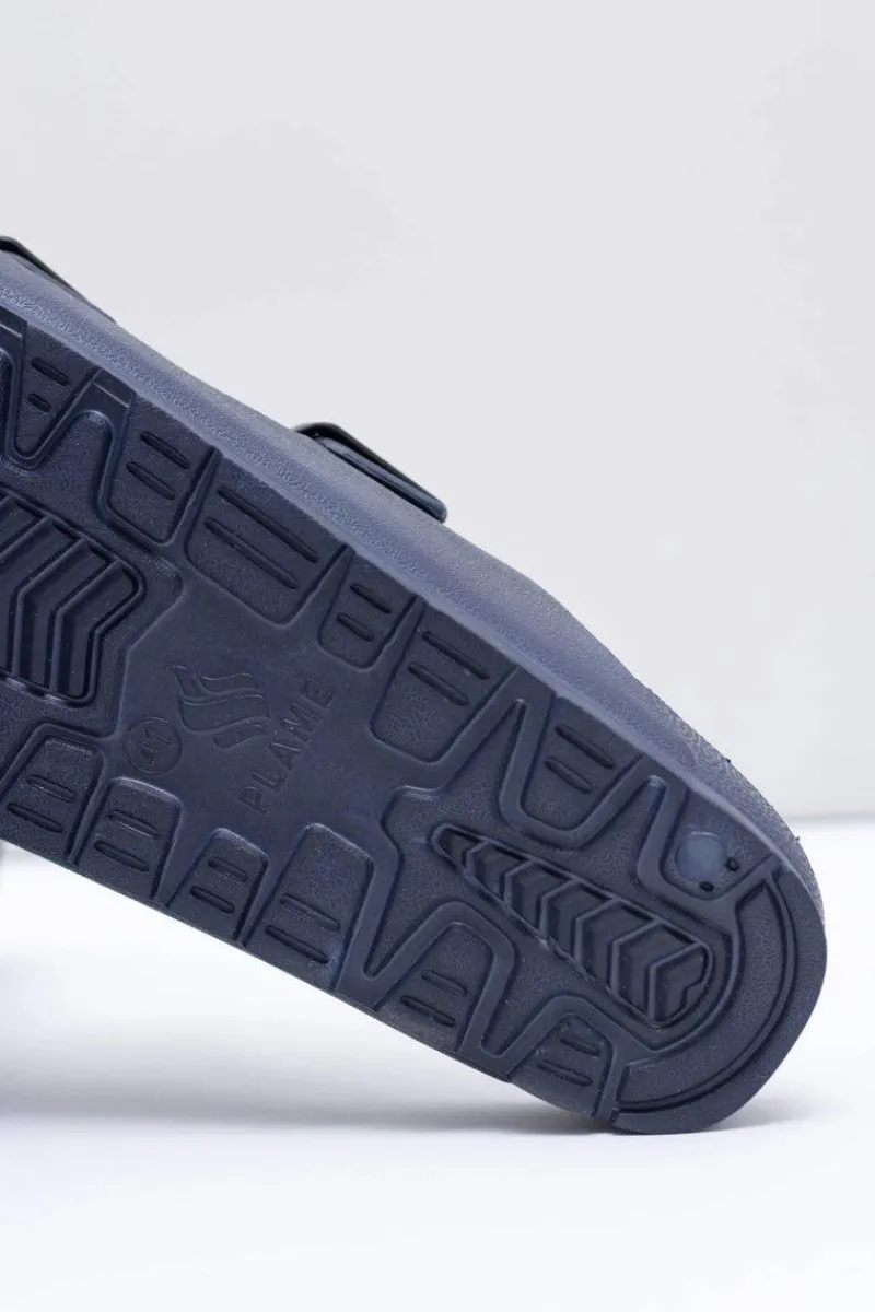 Klapki Męskie Klasyczne>Boto Męskie Granatowe Ogrodowe Lekkie Klapki