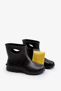 Kalosze Męskie></noscript>Boto Męskie Kalosze Wodoszczelne GARDEN 753 LEMIGO Czarne