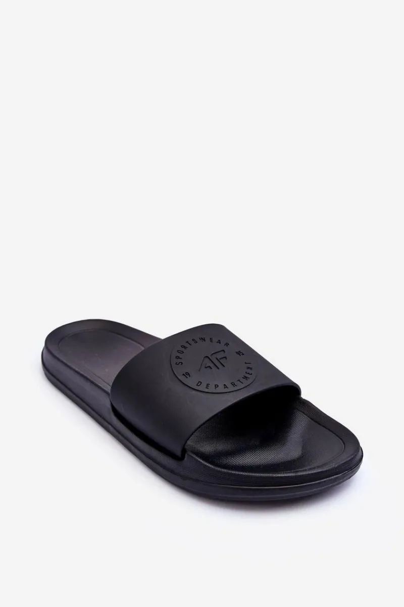 4F Męskie Klapki SS23FFLIM075-20S Czarne
