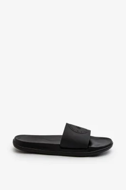 Klapki Męskie Klasyczne>4F Męskie Klapki MM00FFLIM047A-20S Czarne Czarny