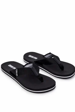 Hot Męskie Klapki Japonki Big Star JJ174519 Czarny Męskie Klapki Męskie Big Star|Klapki Męskie Japonki