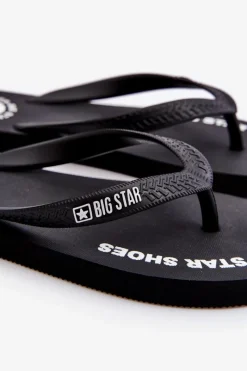 Klapki Męskie Big Star|Klapki Męskie Japonki></noscript>Big Star Shoes Męskie Klapki Japonki Big Star LL174423 Czarne