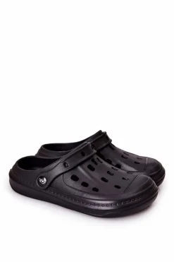 Outlet BEFADO Męskie Klapki Kroksy 154M002 Czarne