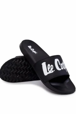 Discount Męskie Klapki LCW-22-42-1005 Czarne Męskie Klapki Męskie Klasyczne