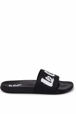 Discount Męskie Klapki LCW-22-42-1005 Czarne Męskie Klapki Męskie Klasyczne