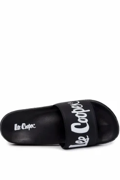 Discount Męskie Klapki LCW-22-42-1005 Czarne Męskie Klapki Męskie Klasyczne