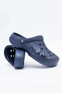 Klapki Męskie Klasyczne>Boto Męskie Klapki Na Basen Kroksy EVA Granatowe