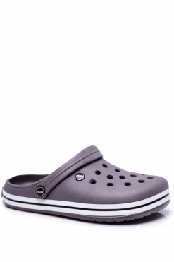 Online Męskie Klapki Na Basen Kroksy Pasipheme Szare Męskie Klapki Męskie Klasyczne