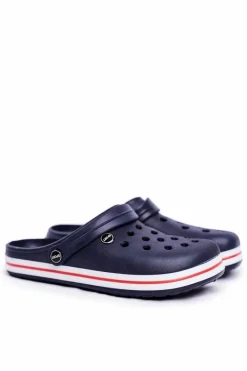 Boto Męskie Klapki Na Basen Kroksy Pasipheme Granatowe