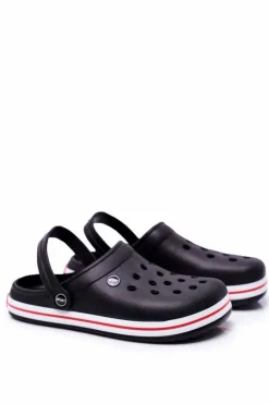 Online Męskie Klapki Na Basen Kroksy Pasipheme Czarne Męskie Klapki Męskie Klasyczne