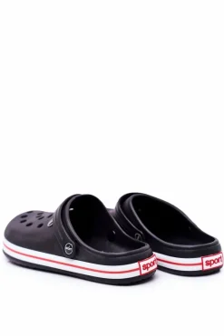 Online Męskie Klapki Na Basen Kroksy Pasipheme Czarne Męskie Klapki Męskie Klasyczne