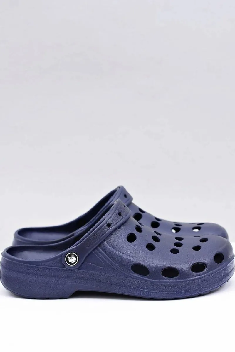 Discount Boto Męskie Klapki Sandały Do Ogrodu Basen Granatowe Niebieski