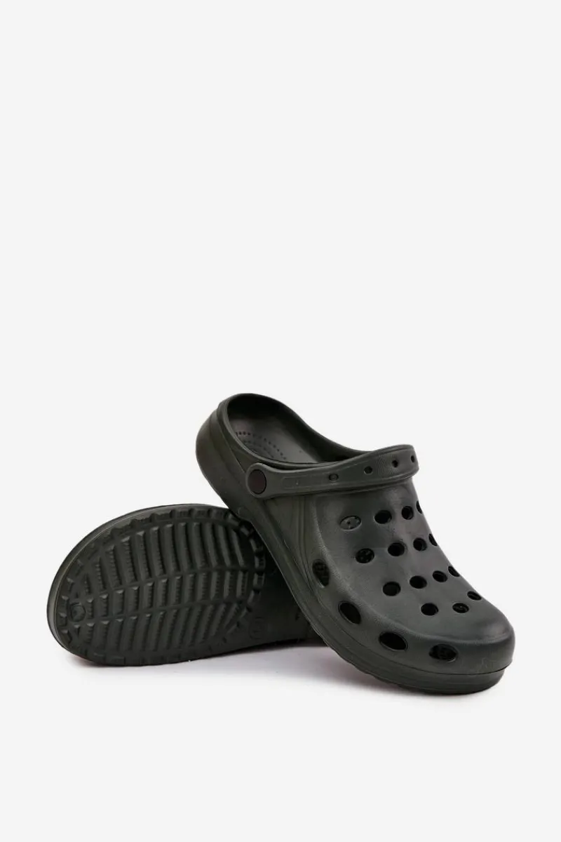 Clearance Boto Męskie Klapki Sandały Do Ogrodu Basen Zielone Zielony