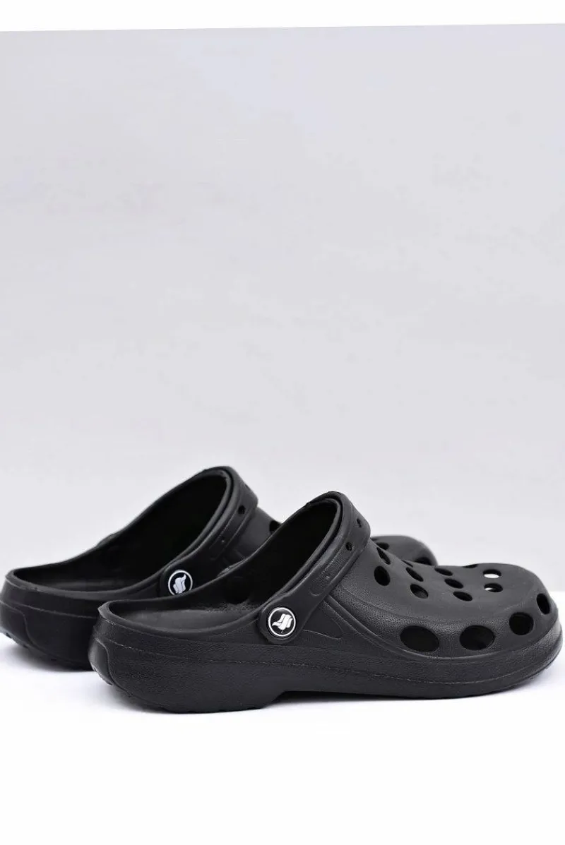 Best Boto Męskie Klapki Sandały Lekkie EVA Ogród Basen Czarne