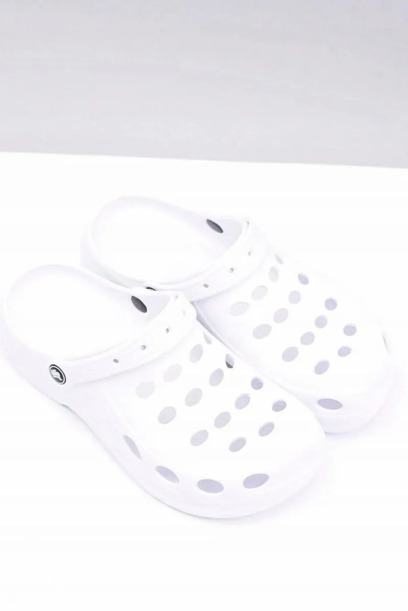 Klapki Męskie Klasyczne>Boto Męskie Klapki Sandały Na Basen Do Ogrodu Białe Biały