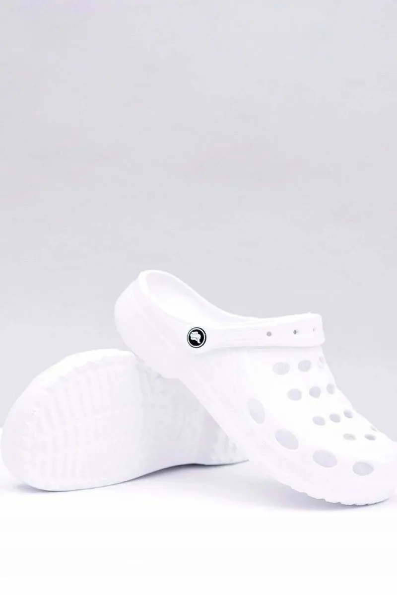 Klapki Męskie Klasyczne>Boto Męskie Klapki Sandały Na Basen Do Ogrodu Białe Biały